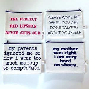 NWT PAMELA BARSKY BUNDLE Canvas Bags